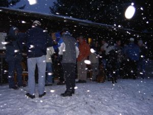 Ski-Hütte